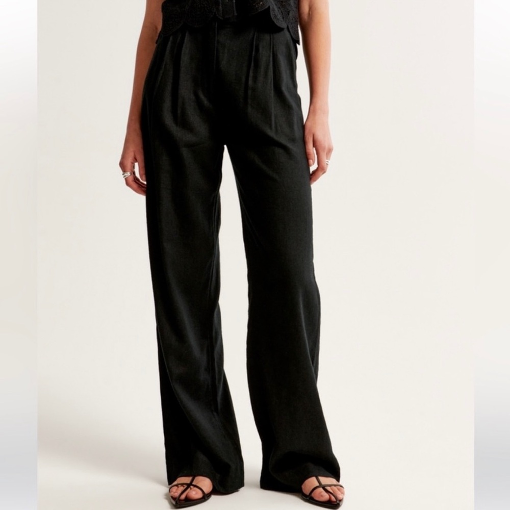 Abercrombie Linen Blend Pant